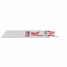 Milwaukee 48-00-5184 Reciprocating Saw Blade: 18 Teeth per Inch, 6 in Blade Lg, 3/4 in Ht, Straight Back, 5 PK - KVM Tools Inc.KV2AC20