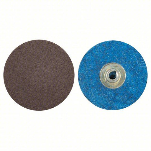 Norton 66261138165 Quick-Change Sanding Disc TS, 2 in Dia, Aluminum Oxide, 40 Grit, X Wt Cotton, R228, 100 PK - KVM Tools Inc.KV1YFC9