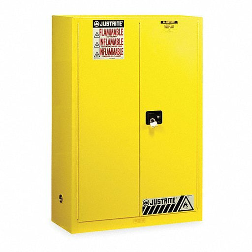 Justrite 894500 Flammable Cabinet With Manual Close Double Door 45 Gallon - KVM Tools Inc.KV1YNE4
