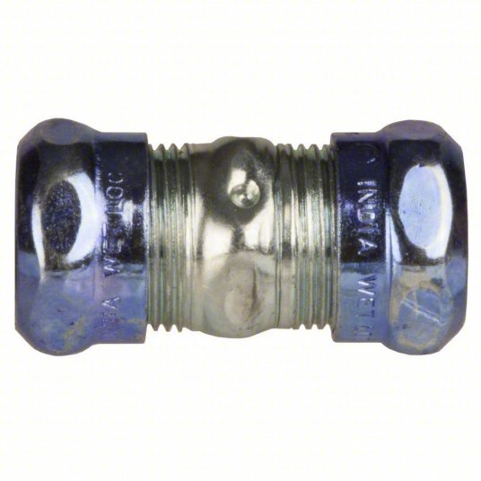 Raco 2923RT Compression Coupling, 2-5/32" L, Steel - KVM Tools Inc.KV52AU79