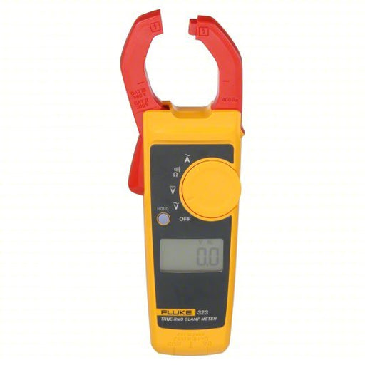 FLUKE-323 Digital Clamp Meter Clamp-Jaw, CAT III 600V/CAT IV 300V, TRMS, 400 A Max. AC Current - KVM Tools Inc.KV20E890