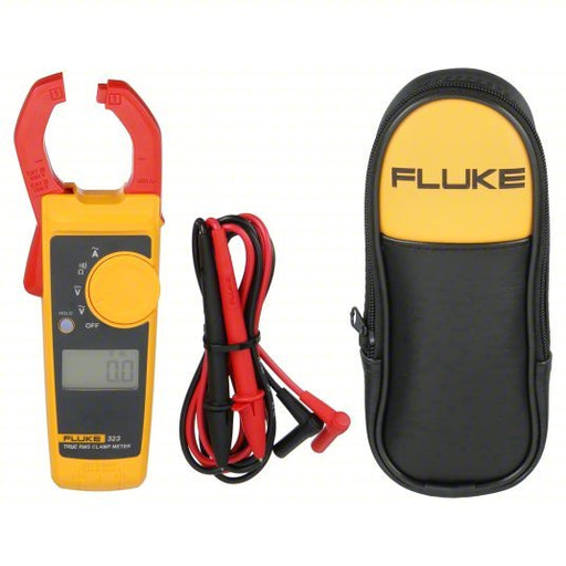 FLUKE-323 Digital Clamp Meter Clamp-Jaw, CAT III 600V/CAT IV 300V, TRMS, 400 A Max. AC Current - KVM Tools Inc.KV20E890