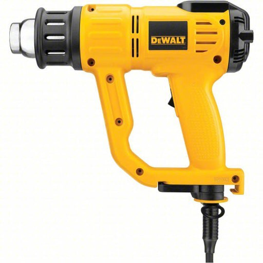 Dewalt D26960K Heat Gun Kit, Electric Powered, 120V AC, Variable Temp. Setting, 1,550 W Watt, Pistol Handle - KVM Tools Inc.KV20G231