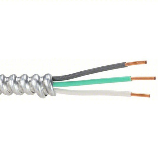 Southwire 68580001 Metal Clad Armored Cable 12 AWG Wire Size, 2 with Insulated CU Ground Conductors, MC - KVM Tools Inc.KV20KZ54