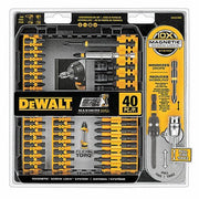 Dewalt DWA2T40IR Screwdriver Bit Set Screwdriver Bit Set, 40 No. of Pieces, 1/4 in Hex Shank Size, Steel - KVM Tools Inc.KV20UH16