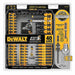 Dewalt DWA2T40IR Screwdriver Bit Set Screwdriver Bit Set, 40 No. of Pieces, 1/4 in Hex Shank Size, Steel - KVM Tools Inc.KV20UH16