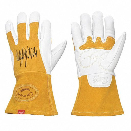 Caiman 1810-5 MIG Welding Gloves, Keystone Thumb Pigskin Palm, L, PR - KVM Tools Inc.KV21003850