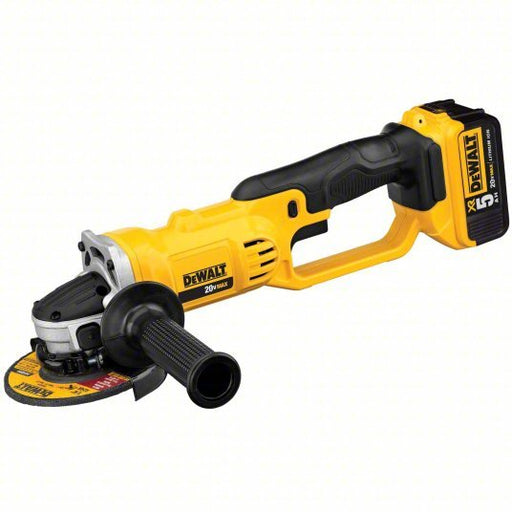 DeWalt DCG412P2 Angle Grinder Kit, 20V DC, 4-1/2 in. Wheel Diameter (Battery Included) - KVM Tools Inc.KV24T869