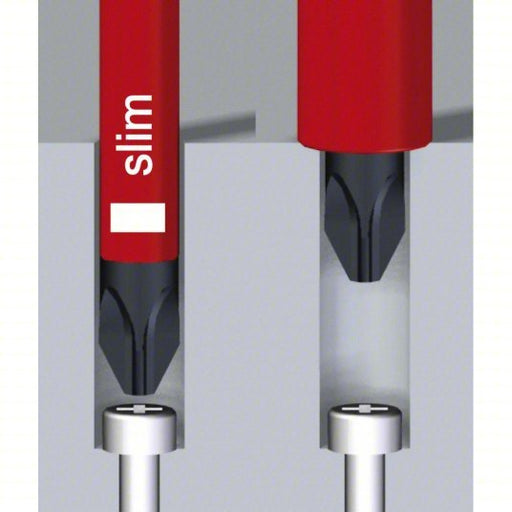 Wiha 28792 Slotted, Phillips, TORX, Square, Terminal Xeno Bit 6 1/4 in, Drive Size: 1/4 in , 16 Pc - KVM Tools Inc.KV26X276