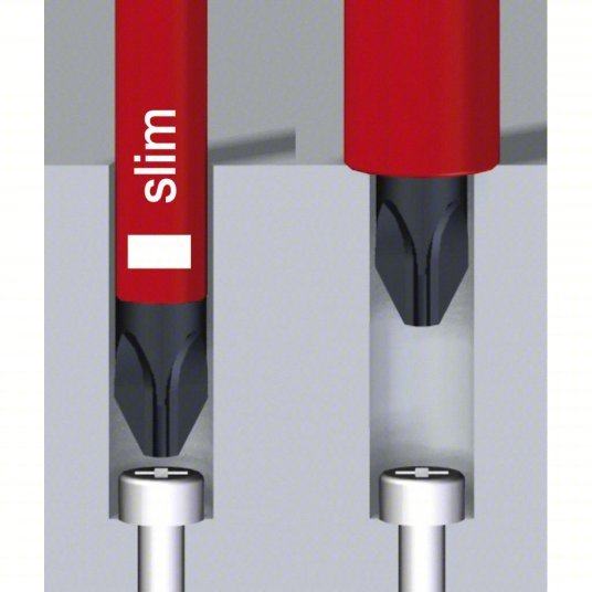 Wiha 28792 Slotted, Phillips, TORX, Square, Terminal Xeno Bit 6 1/4 in, Drive Size: 1/4 in , 16 Pc - KVM Tools Inc.KV26X276