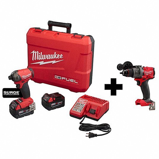 Milwaukee 2760-22, 2904-20 M18 SURGE 1/4"Driver Kit, M18Hammer Drill - KVM Tools Inc.KV385XH0