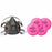 3M 7000001934-7000029657 Half Mask Respirator Kit: 4 Cartridges Included, (4) Nuisance Organic Vapor, P100 Filter - KVM Tools Inc.KV277NR9