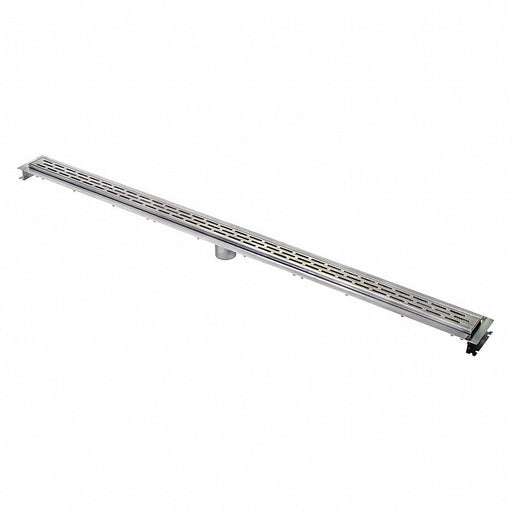 Zurn ZS880-60 Shower Drain, Linear, Stnlss Steel, 60in L - KVM Tools Inc.KV28CJ91