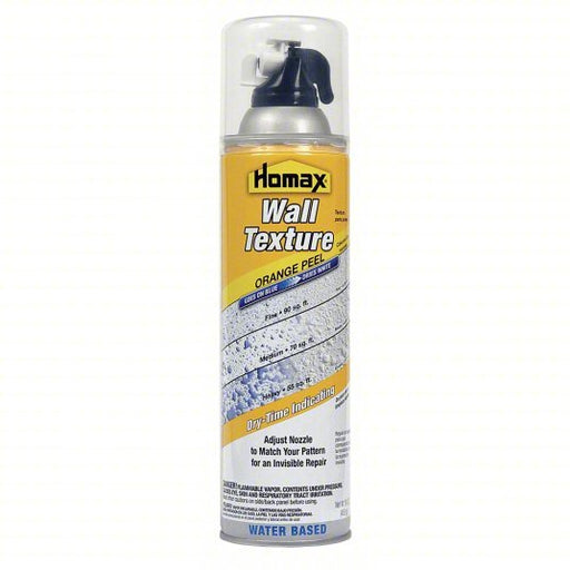 Homax 4096 Wall Textured Spray Patch Interior, White, Drywall, Water, Latex, Orange Peel, White - KVM Tools Inc.KV2AUT9