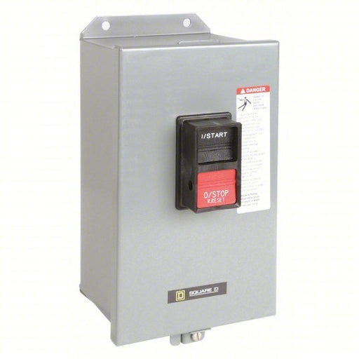 Square D 2510MCA3 Manual Motor Starter Non-Reversing, 3 Poles, 27 A, NEMA Size M-1, Thermal Protection - KVM Tools Inc.KV2BW25