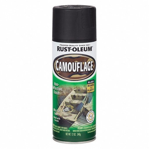 Rust-Oleum 1916830 Spray Paint, Camouflage, Flat, 12 oz - KVM Tools Inc.KV2CEH6