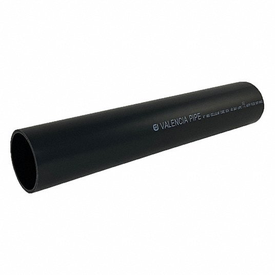 KVM Tools 29-410 4" x 10 ft. Non-Threaded ABS DWV Pipe Sch 40