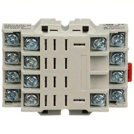 Schneider 8501NR34 Relay Socket 10 A Rating, DIN-Rail & Surface Socket Mounting, 14 Pins, F Socket, Elevator - KVM Tools Inc.KV2DT92