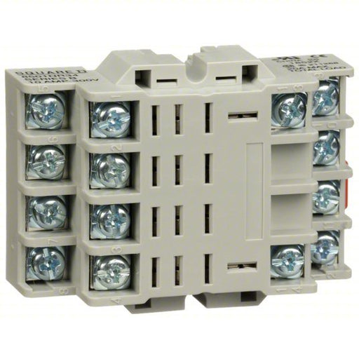 Schneider 8501NR34 Relay Socket 10 A Rating, DIN-Rail & Surface Socket Mounting, 14 Pins, F Socket, Elevator - KVM Tools Inc.KV2DT92