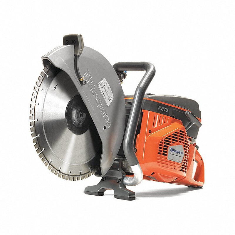 Husqvarna K970 16" Concrete Power Cutter/Saw, 6" Cut Depth, Wet/Dry, 6.5hp 2-Cycle - KVM Tools Inc.KV2ETP8