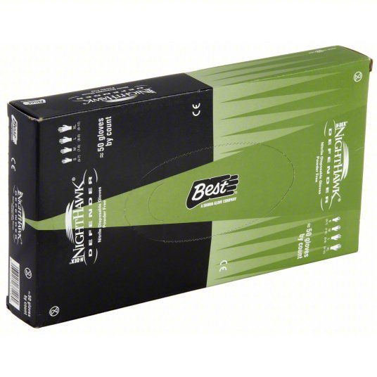 Showa 9700PFM Disposable Gloves, Nitrile, Powder Free, Black, M, 50 PK - KVM Tools Inc.KV2EWW7