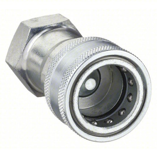 Eaton 5601-4-4S Hydraulic Quick Connect Hose Coupling: 1/4 in Coupling Size, Steel, Sleeve, Female - KVM Tools Inc.KV2F543