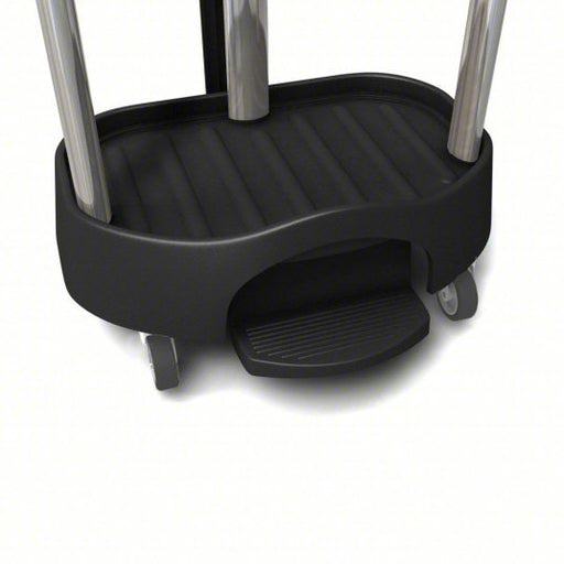 Rubbermaid FG630000BLA Linen Hamper Black, Plastic/Aluminum - KVM Tools Inc.KV2FTF8
