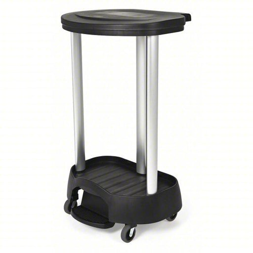 Rubbermaid FG630000BLA Linen Hamper Black, Plastic/Aluminum - KVM Tools Inc.KV2FTF8