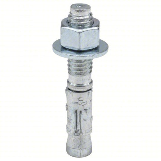 Red Head WS-3822 Wedge Anchor, 3/8" Dia., 2-1/4" L, Zinc Plated, 50 PK - KVM Tools Inc.KV3A445