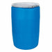KVM Tools POLY55OHBLPC Open Head Transport Drum, Polyethylene, 55 gal, Unlined, Blue - KVM Tools Inc.KV2GTZ2