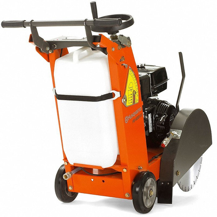 Husqvarna FS 400 18" Walk-Behind Concrete Flat Saw, 7.5" Cut Depth, 11.7hp Honda 4-Cycle - KVM Tools Inc.KV2LDU1