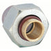 KVM Tools KV2TEZ9 Hex Reducing Coupling: 1/2 in x 1/2 in Fitting Pipe Size, Nylon - KVM Tools Inc.KV2TEZ9