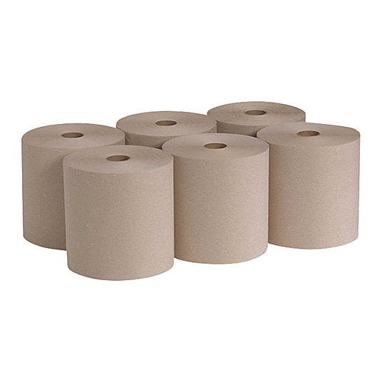 Georgia-Pacific 26301 Paper Towel Roll Brown, 7 7/8 in Roll Wd, 800 ft Roll Lg, Continuous Sheet Lg, 6 PK - KVM Tools Inc.KV2U232