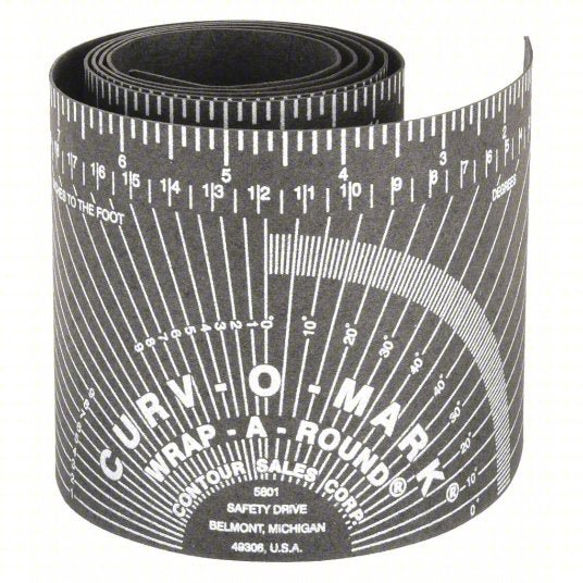 Jackson Safety 14752 Wrap-a-Round Tape Measure For 3 in to 6 in Pipe - KVM Tools Inc.KV2UPX8