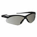 Kleenguard 25688 V30 Nemesis Safety Glasses, Mirror Coating, Scratch-Resistant, Black Half Frame, Smoke Lens - KVM Tools Inc.KV2UYF4