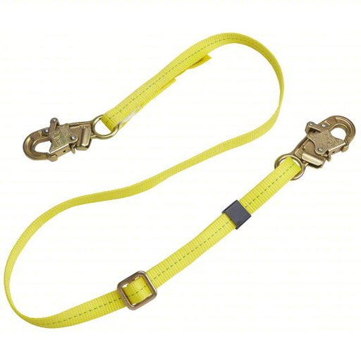 3M DBI-SALA 1231016 Positioning Lanyard Steel Snap Hook, Steel Snap Hook, 6 ft Lg, 310 lb Capacity, Adj Lg - KVM Tools Inc.KV2UZT9