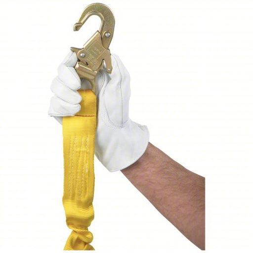 3M DBI-SALA 1244306 Shock-Absorbing Lanyard Tubular Webbing, Steel Snap Hook, Steel Snap Hook, 1 Legs - KVM Tools Inc.KV2UZV5