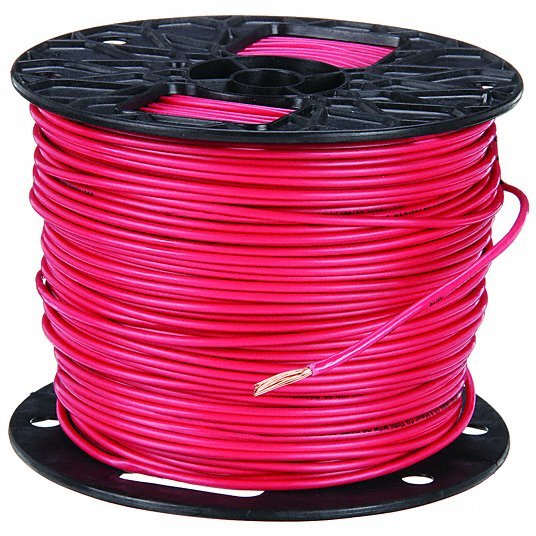 Southwire 22975701 Building Wire, THHN, 10 AWG, 500 ft, Red, Nylon Jacket, PVC Insulation - KVM Tools Inc.KV4W009