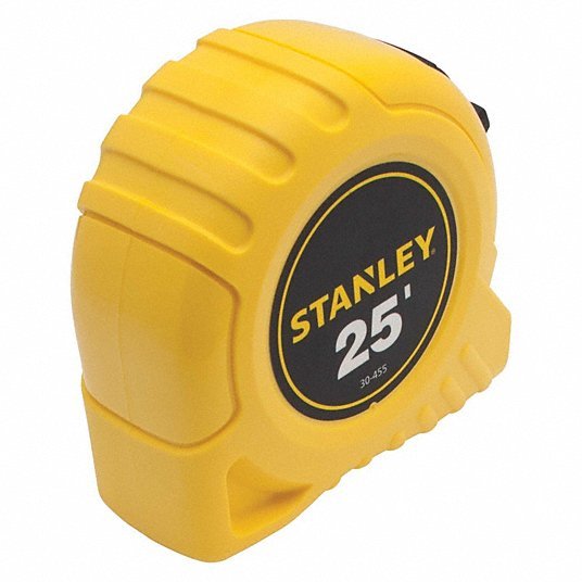 Stanley 30-455 25 ft. Tape Measure, 1" Blade - KVM Tools Inc.KV5HK84