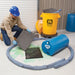 PIG MAT203 Absorbent Mat Pad 28 oz Volume Absorbed Per Pad, Bag, Gray, 100 PK - KVM Tools Inc.KV30PV56