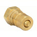 Parker BH2-61 Hydraulic Quick Connect Hose Coupling, Brass Body, Ball Lock, 1/4"-18 Thread Size, 60 Series - KVM Tools Inc.KV31A880