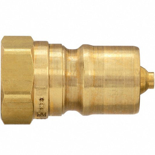 Parker BH2-61 Hydraulic Quick Connect Hose Coupling, Brass Body, Ball Lock, 1/4"-18 Thread Size, 60 Series - KVM Tools Inc.KV31A880