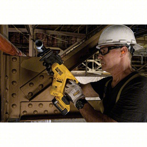 Dewalt DCS387P1 Reciprocating Saw Kit 1 1/8 in Stroke Lg, 2,900 Max. Strokes per Minute, Straight, Compact Tool - KVM Tools Inc.KV31AC42