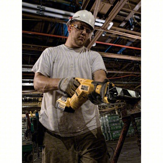 Dewalt DCS387P1 Reciprocating Saw Kit 1 1/8 in Stroke Lg, 2,900 Max. Strokes per Minute, Straight, Compact Tool - KVM Tools Inc.KV31AC42