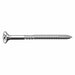 KVM Tools U30000.021.0300 Wood Screw, #14 x 4-3/4 in, Zinc Plated Steel Flat Head Phillips Drive, 200 PK - KVM Tools Inc.KV31JH49