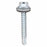 KVM Tools U31702.019.0150 Self-Drilling Screw, #10 x 1-1/2 in, Zinc Plated Steel Hex Head Hex Drive, 100 PK - KVM Tools Inc.KV31JJ90