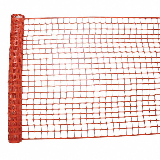 KVM Tools KV33L954 Safety Fence, 4 ft. H, 100 ft. L, Orange - KVM Tools Inc.KV33L954