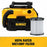 Dewalt DCV581H Portable Shop Vacuum 2 gal Tank Size, Plastic, 1 1/4 in Vacuum Hose Dia., Corded/Cordless - KVM Tools Inc.