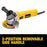 Dewalt DWE4011 Angle Grinder, 4 1/2 in, 12,000 RPM, - KVM Tools Inc.KV34D754