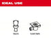 Milwaukee 49-16-3576 Toilet Auger 6 ft Cable Lg, 1/2 in Cable Dia, Bulb Head, For Toilets Fixture Type - KVM Tools Inc.KV801NJ1